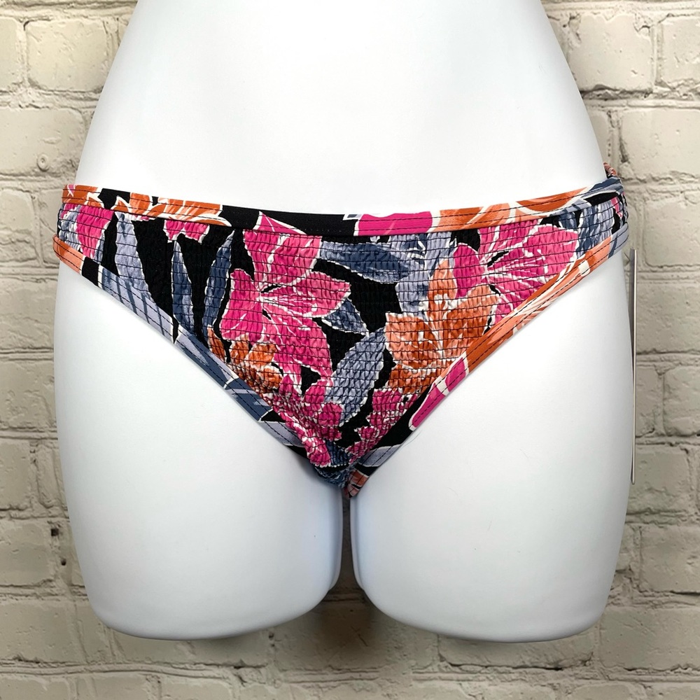 NWT Roxy Tropical Oasis Floral Bikini Bottom S